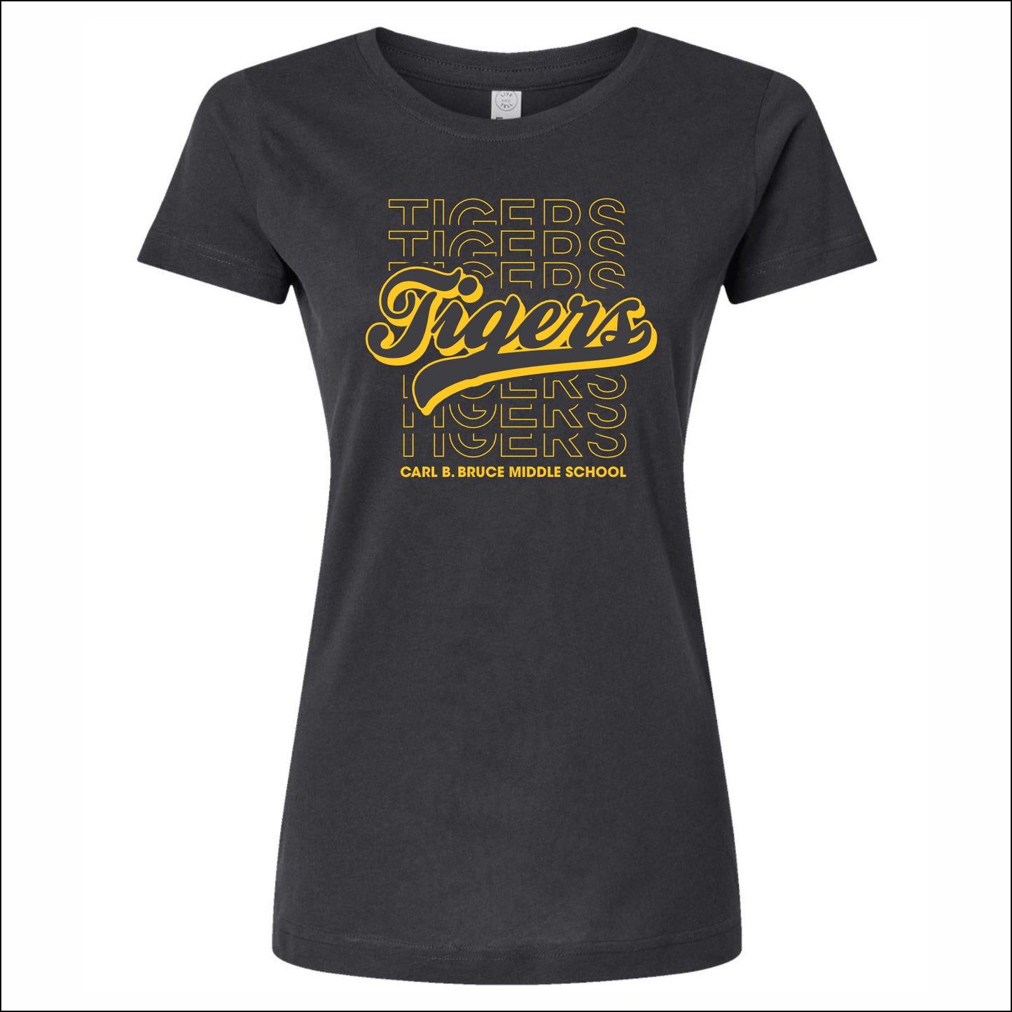 Carl B Bruce Ladies Fine Jersey T-shirt - Design B