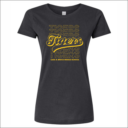 Carl B Bruce Ladies Fine Jersey T-shirt - Design B