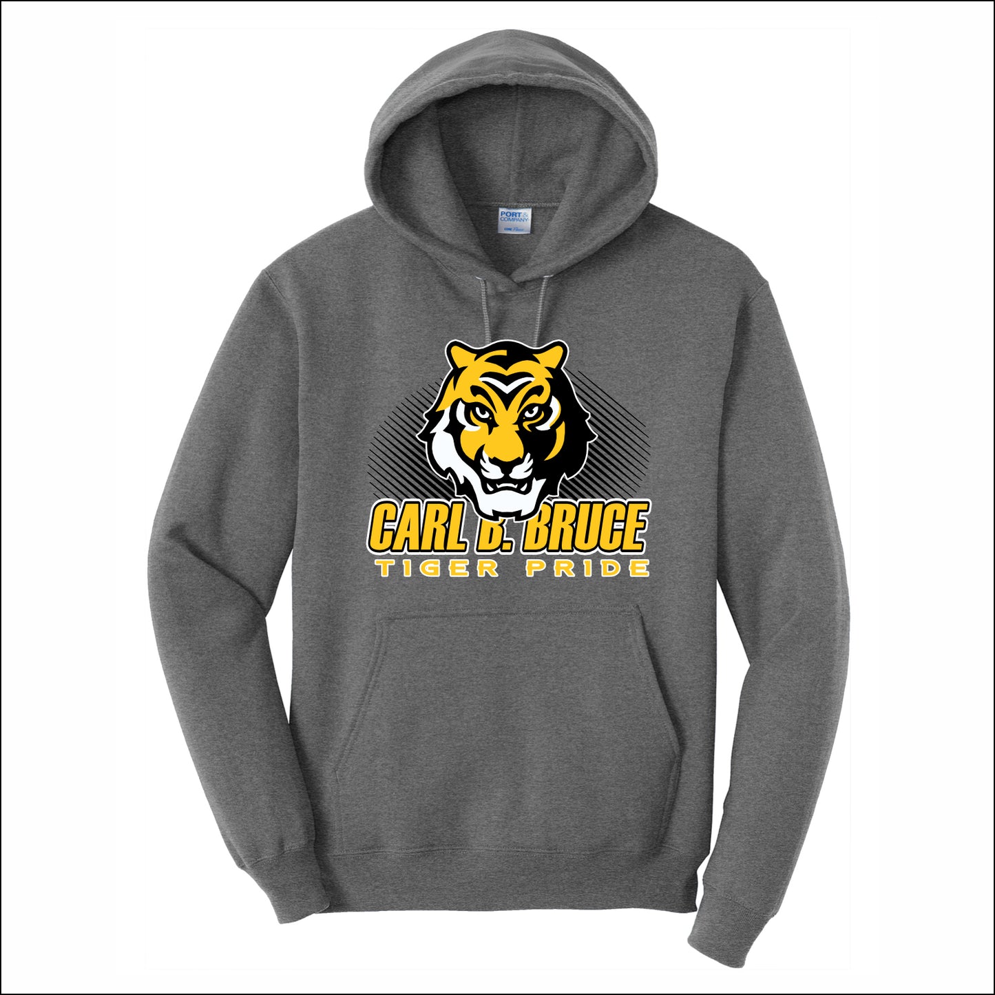 Carl B Bruce Hooded Sweatshirt - Design A
