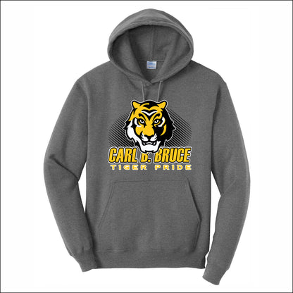 Carl B Bruce Hooded Sweatshirt - Design A