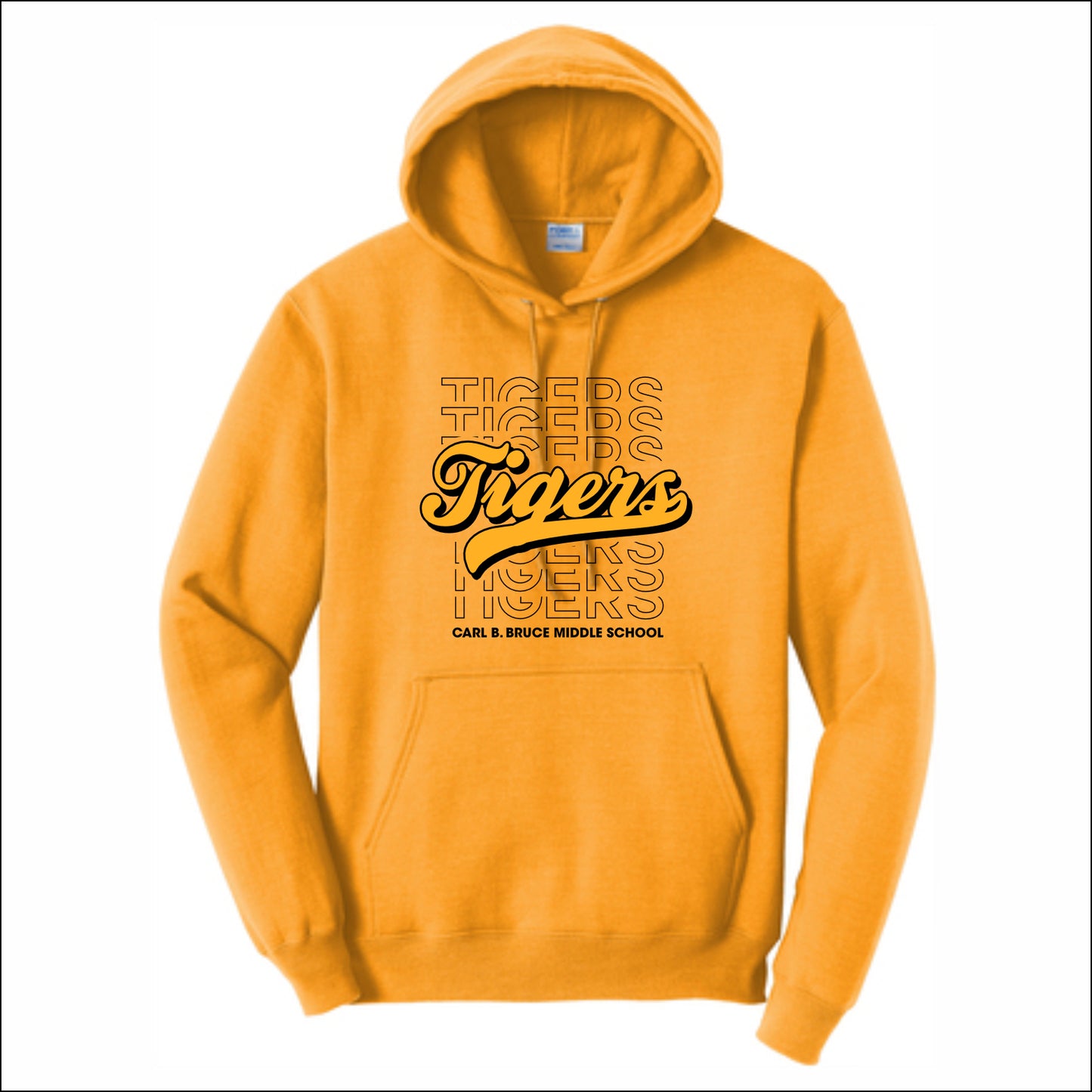 Carl B Bruce Hooded Sweatshirt - Design B