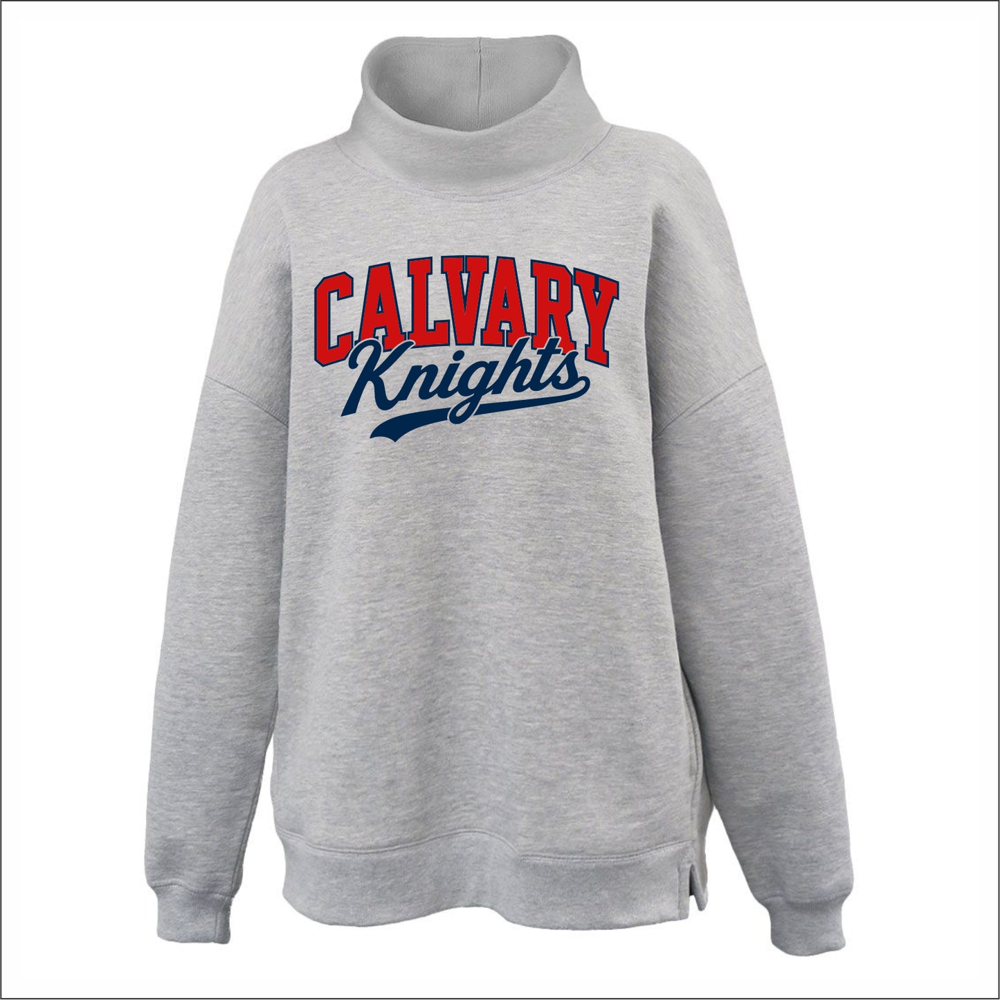 CCA Spiritwear Women's Oversize Mockneck