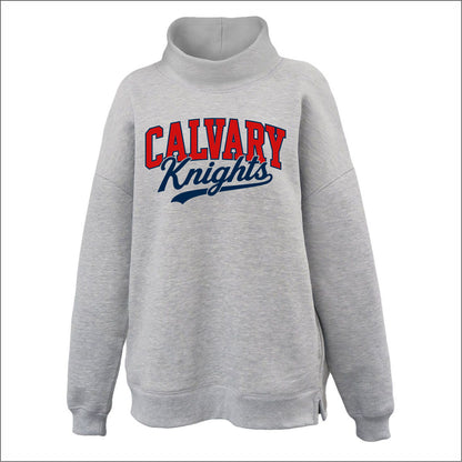 CCA Spiritwear Women's Oversize Mockneck