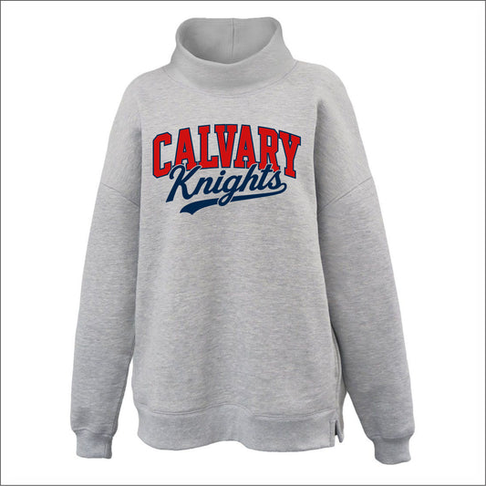 CCA Spiritwear Women's Oversize Mockneck