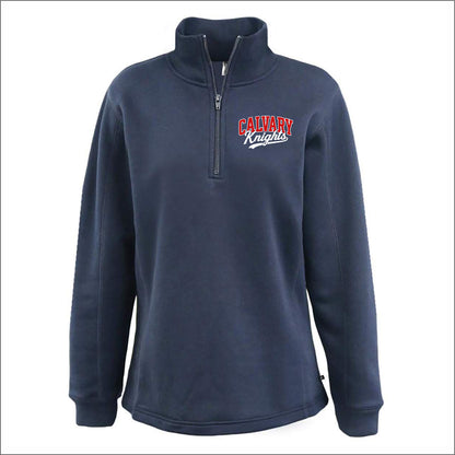 CCA Spiritwear Ladies Open Bottom 1/4 Zip Sweatshirt