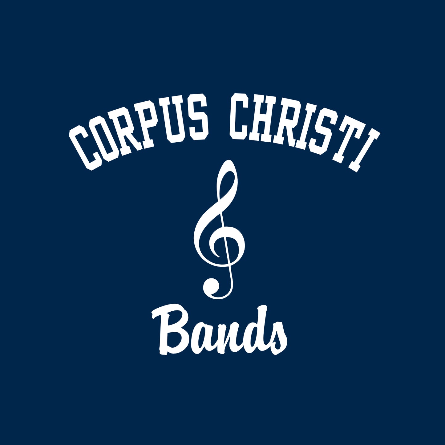 Corpus Christi Bands Knit Cuffed Beanie