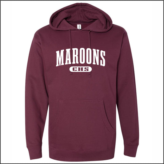 Champaign Central HS Midweight Hooded Sweatshirt - Des. B