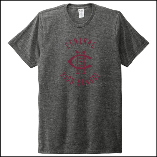 Champaign Central HS Allmade Sustainable Tri-Blend T-shirt - Des. A