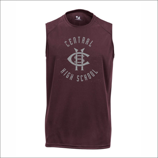 Champaign Central HS Performance Sleeveless Tee - Des. A