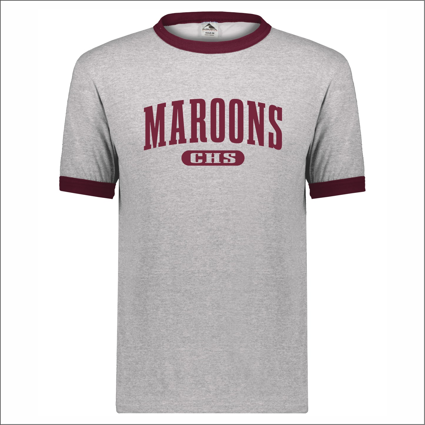 Champaign Central HS Ringer T-Shirt
