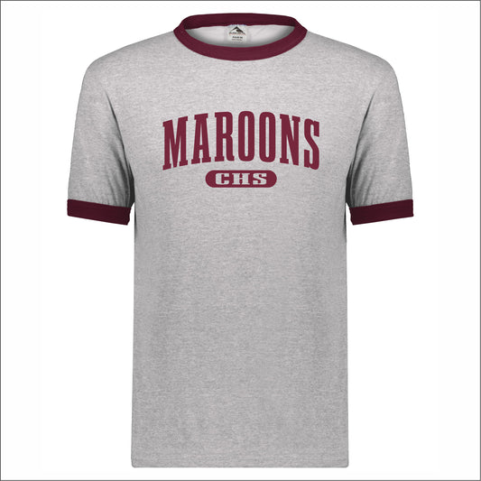 Champaign Central HS Ringer T-Shirt