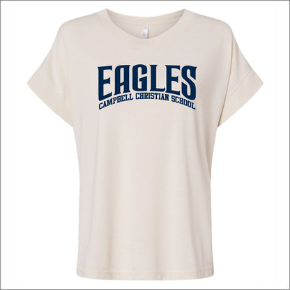 Campbell Christian Ladies Relaxed Vintage Wash Tee