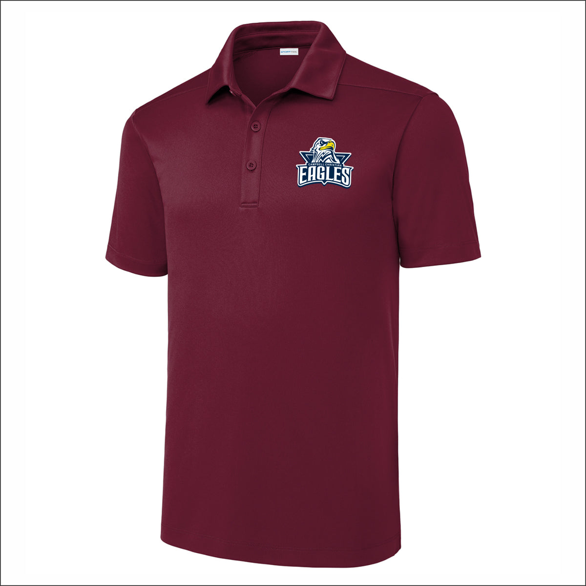 Campbell Christian School Posi-UV Pro Polo - EMB1
