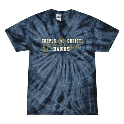 Corpus Christi Bands Spider Tie-Dye T-shirt