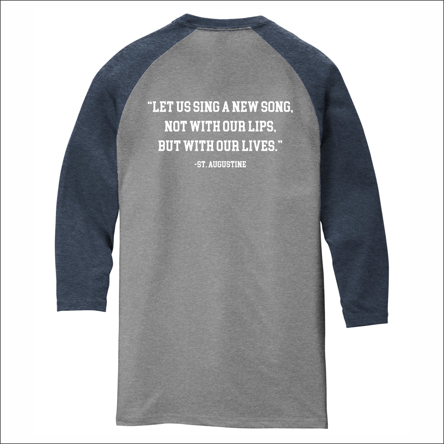 Corpus Christi Bands Tri-Blend 3/4 Sleeve Raglan Tee