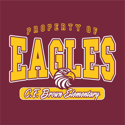 CF Brown Elem Crewneck Sweatshirt - Des. B