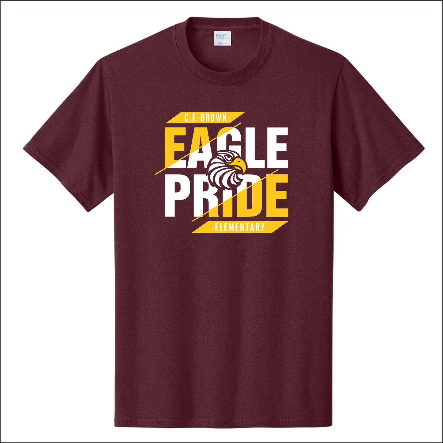 CF Brown Elem Short Sleeve T-shirt
