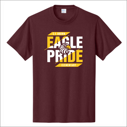 CF Brown Elem Short Sleeve T-shirt