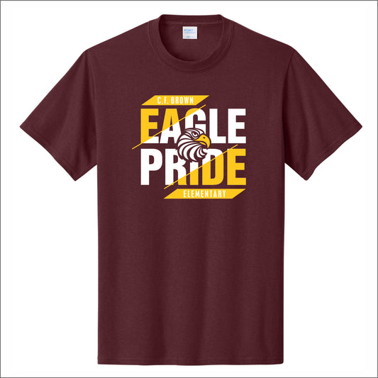 CF Brown Elem Short Sleeve T-shirt