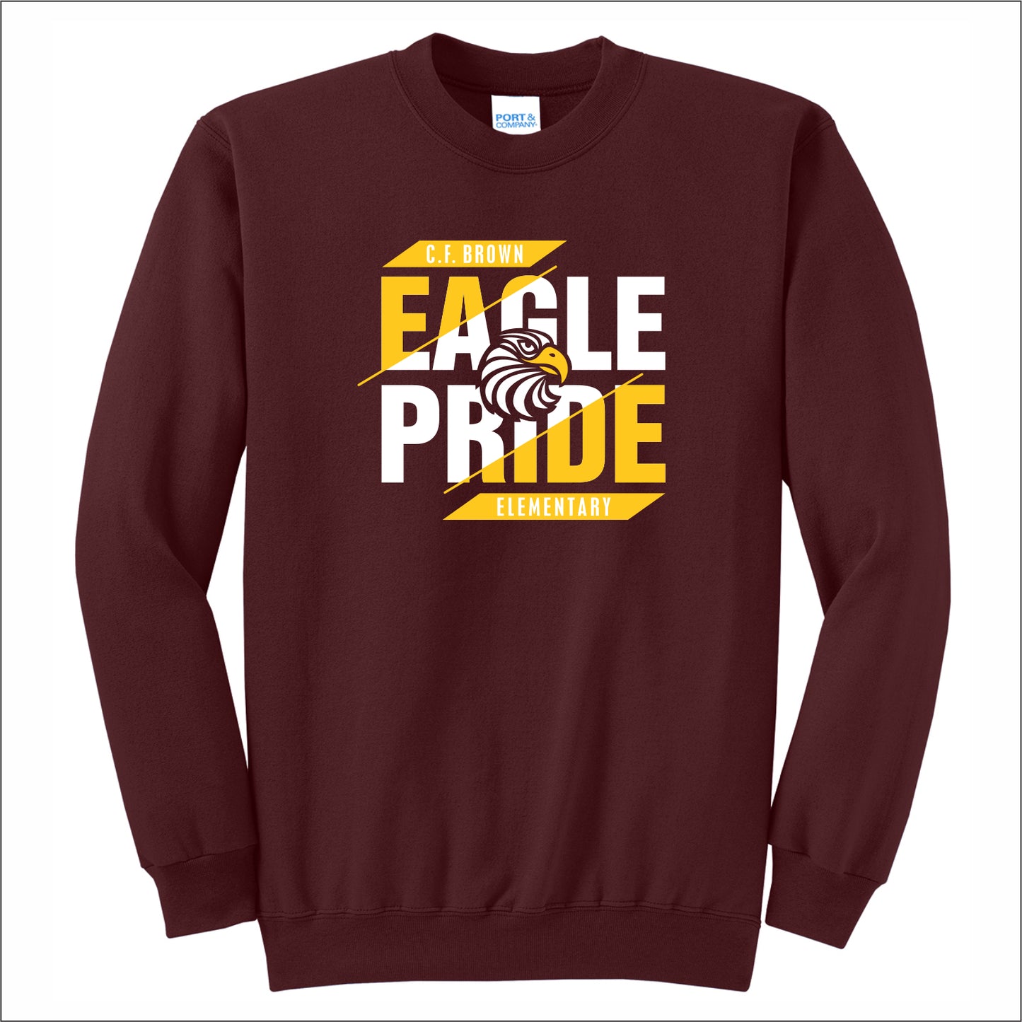 CF Brown Elem Crewneck Sweatshirt