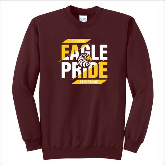 CF Brown Elem Crewneck Sweatshirt