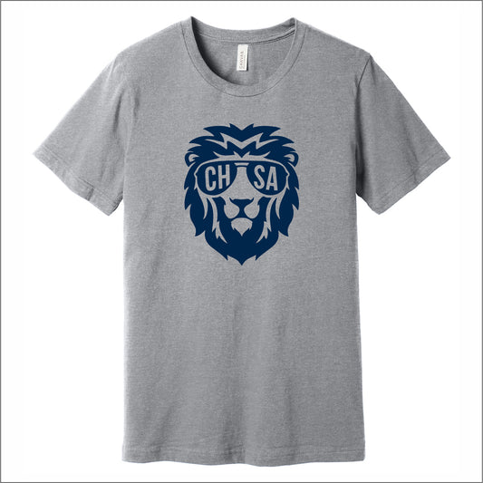 Charter Home Study Heathered Soft Jersey T-shirt - Des. B