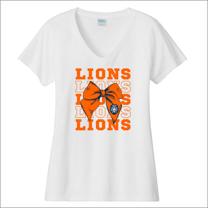 Charter Home Study Ladies Fan Favorite V-Neck Tee