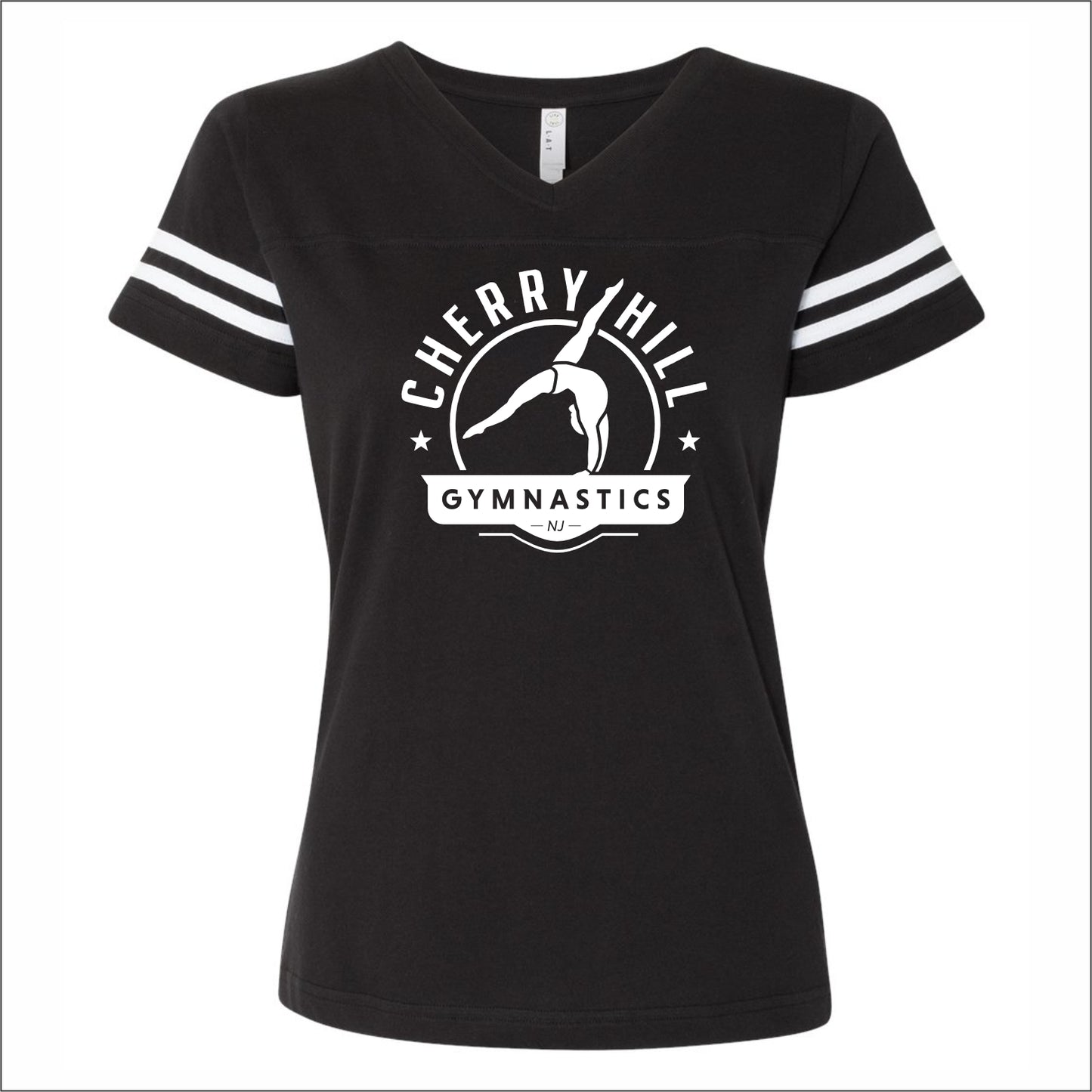 CH Gymnastics Ladies Vintage Football T