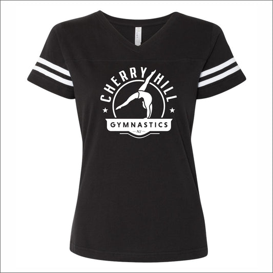 CH Gymnastics Ladies Vintage Football T