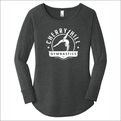 CH Gymnastics Ladies Tri-Blend Long Sleeve Tunic