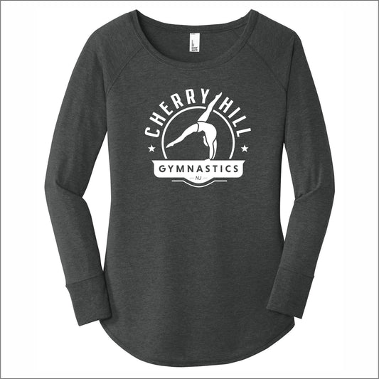 CH Gymnastics Ladies Tri-Blend Long Sleeve Tunic