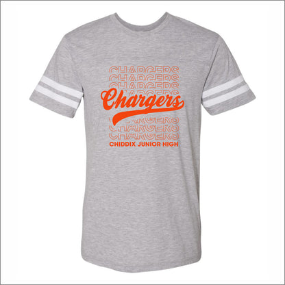 Chiddix Spiritwear Vintage Football T-shirt - Design B