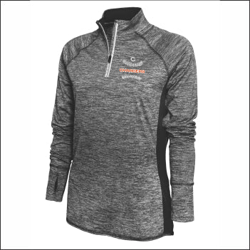 CJHS Baseball Ladies Performance 4-Runner Long Sleeve 1/4 Zip