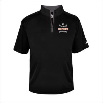 CJHS Baseball Performance Short Sleeve 1/4 Zip