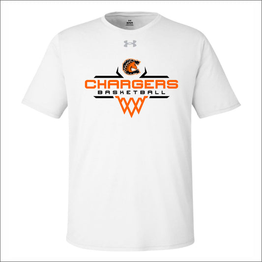 CJHS Boys Basketball Under Armour Team Tech Performance Tee