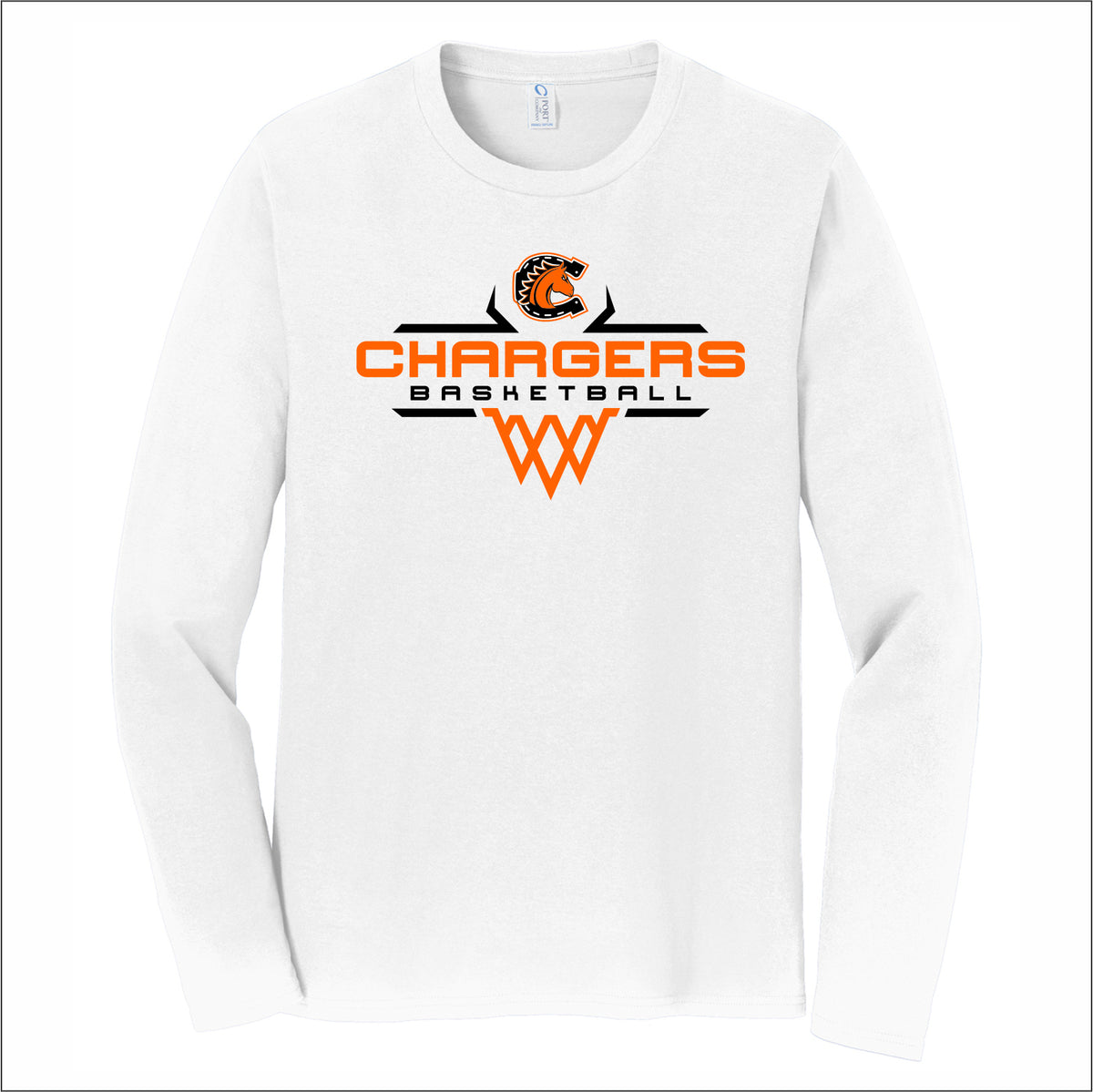 CJHS Boys Basketball Fan Favorite Long Sleeve T