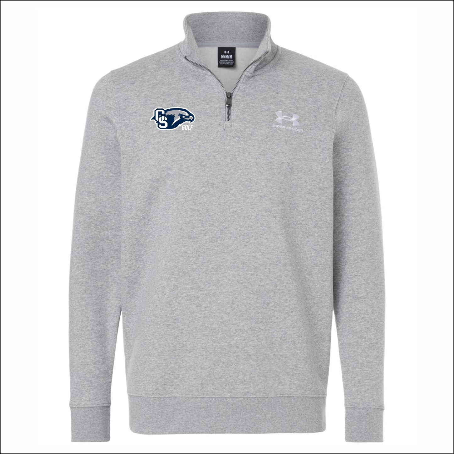 CSHS Golf Under Armour Men's Icon Fleece Quarter-Zip Pullover