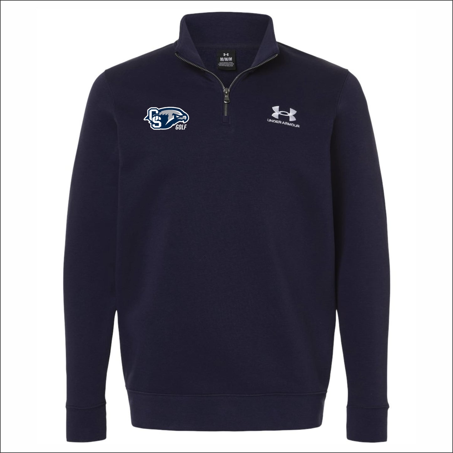 CSHS Golf Under Armour Men's Icon Fleece Quarter-Zip Pullover