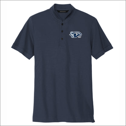 CSHS Golf Stretch Pique 3 Button Henley