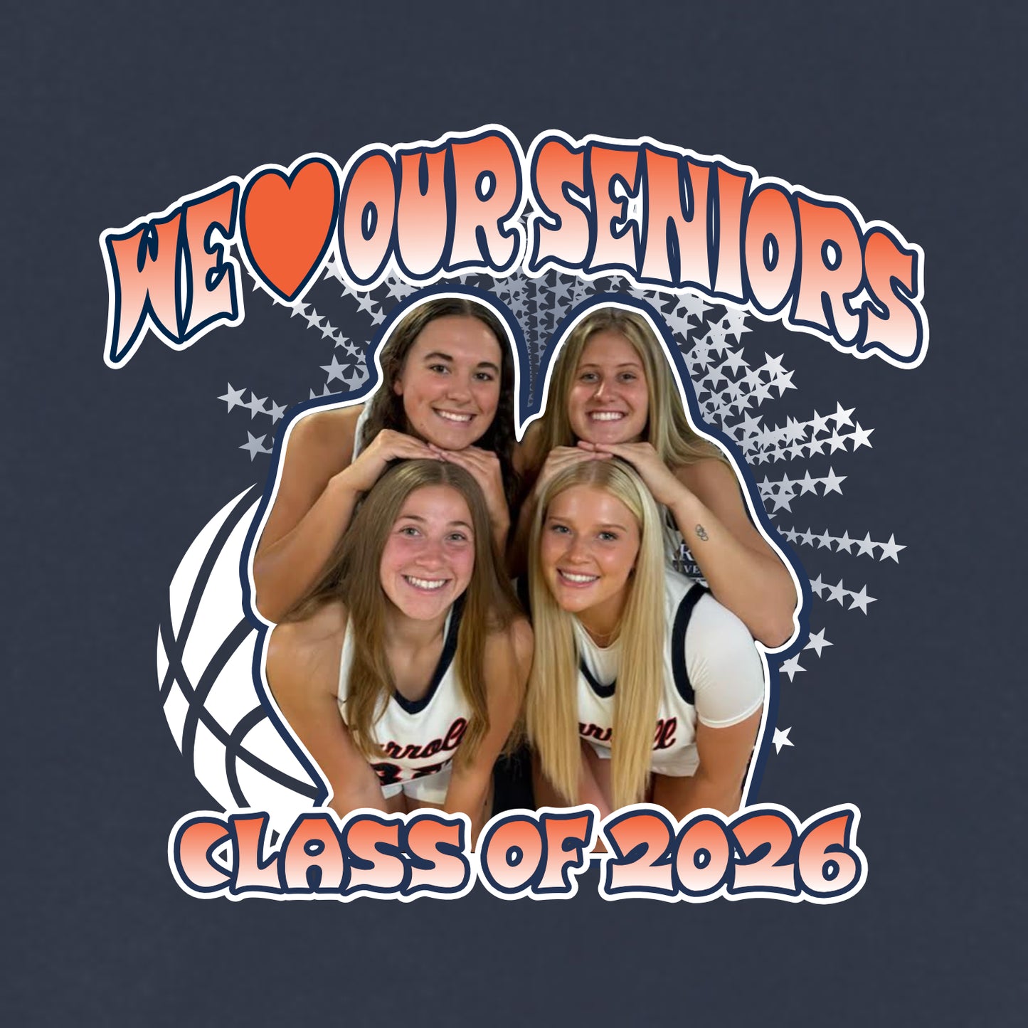 Carroll Women's Basketball Fan Favorite 80/20 Hooded Sweatshirt