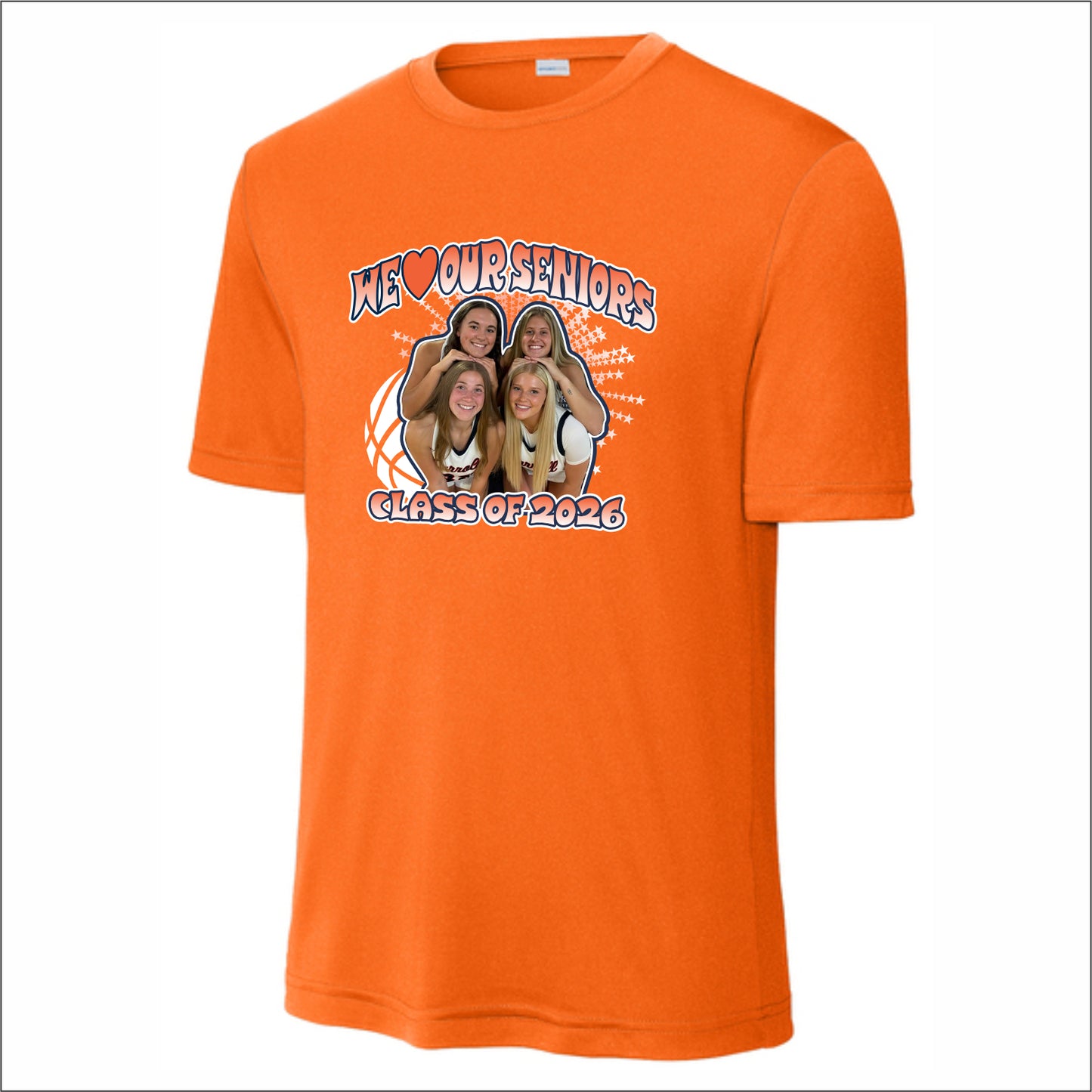 Carroll Women's Basketball Performance T-shirt