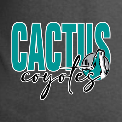 Cactus Magnet Academy Short Sleeve T-shirt - Design B