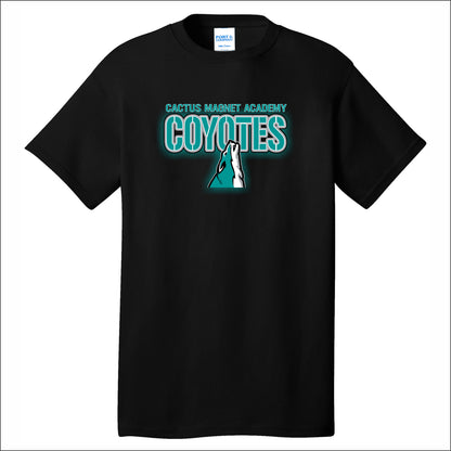 Cactus Magnet Academy Short Sleeve T-shirt - Design A