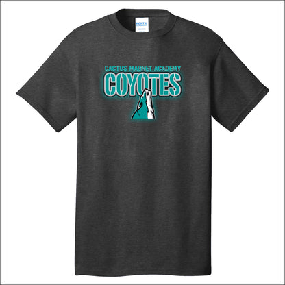 Cactus Magnet Academy Short Sleeve T-shirt - Design A