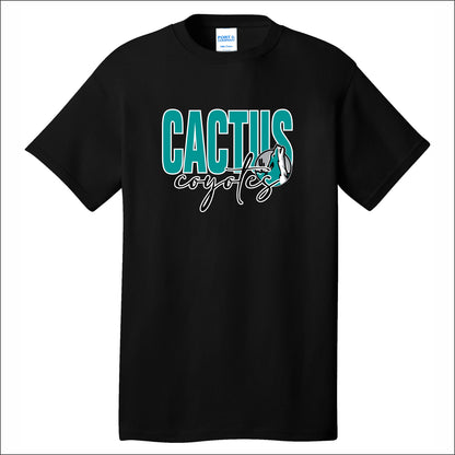 Cactus Magnet Academy Short Sleeve T-shirt - Design B