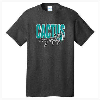 Cactus Magnet Academy Short Sleeve T-shirt - Design B
