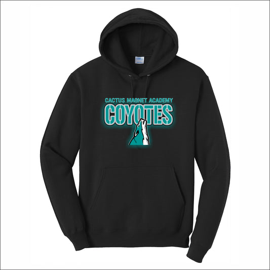Cactus Magnet Academy Hooded Sweatshirt - Design A