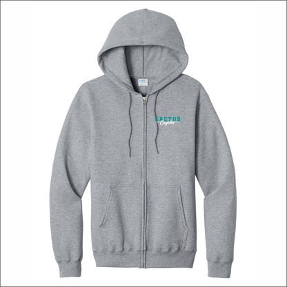 Cactus Magnet Academy Full-Zip Hooded Sweatshirt