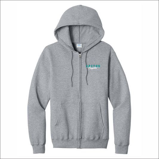 Cactus Magnet Academy Full-Zip Hooded Sweatshirt