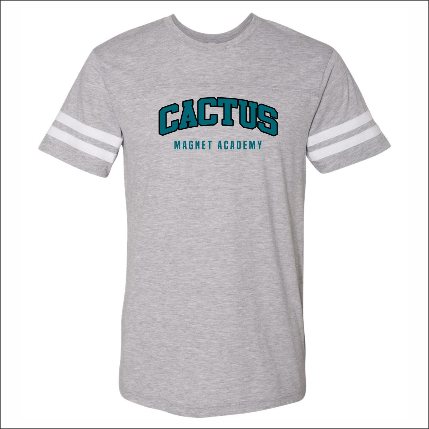 Cactus Magnet Academy Vintage Football T-shirt - Design A